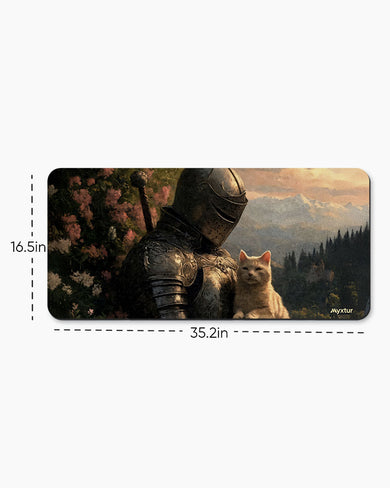 Knight-And-Companion Desk Mat