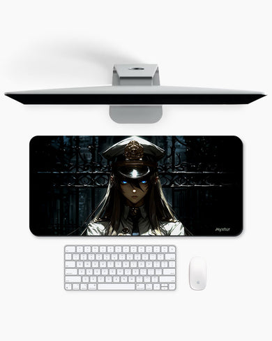 Gatekeeper-of-Midnight Desk Mat