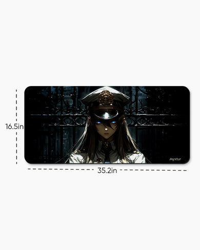 Gatekeeper-of-Midnight Desk Mat