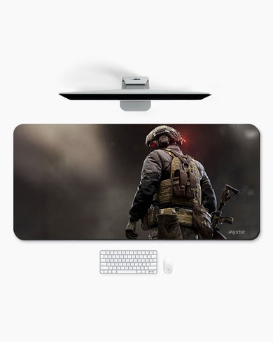 Ghost-Protocol Desk Mat