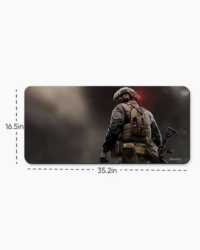Ghost-Protocol Desk Mat