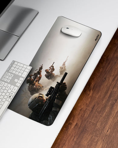 Desert-Ambush Desk Mat