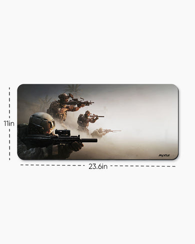 Desert-Ambush Desk Mat