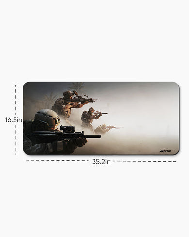 Desert-Ambush Desk Mat