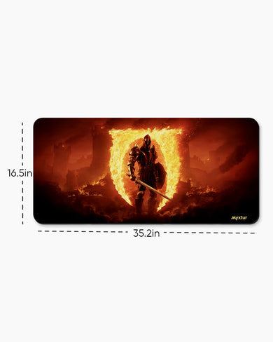 Flamebound-Sentinel Desk Mat