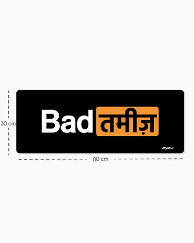 Bad Tameez Panaroma Desk Mat
