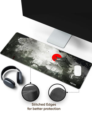 Wrath of the Shogun Panaroma Desk Mat Stitched 1