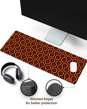 The Shining Carpet Panaroma Desk Mat Stitched 1