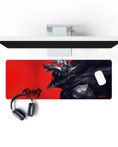 Berserk-Armored Berserker Panaroma Desk Mat