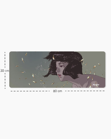 Perfect Blue-Aquatic Reverie Panaroma Desk Mat