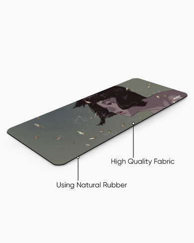 Perfect Blue-Aquatic Reverie Panaroma Desk Mat