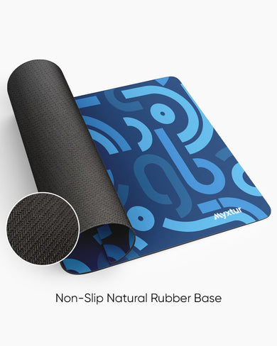Sapphire Puzzle Realm Panaroma Desk Mat