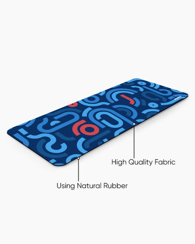 Sapphire Puzzle Realm Panaroma Desk Mat