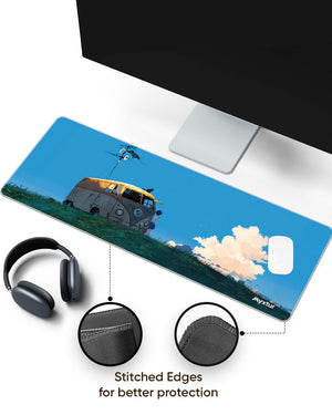 Roadtrip Lifetime Panaroma Desk Mat Stitched 1
