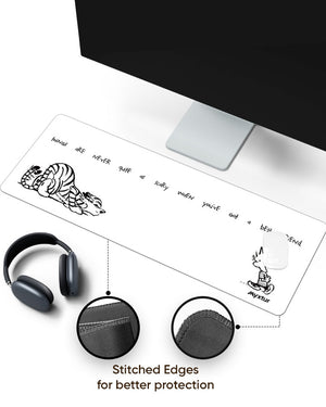 Friends like These Panaroma Desk Mat Stitched 1