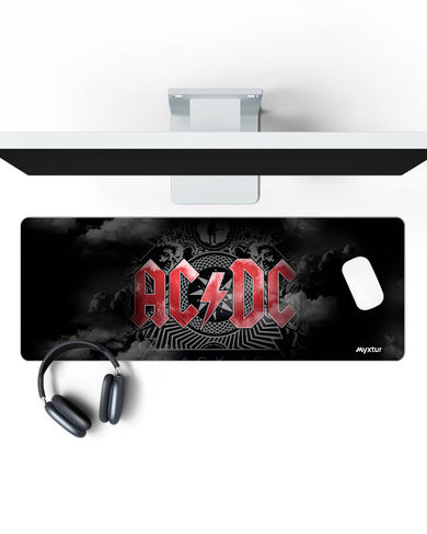 AC DC-Let there be Rock Panaroma Desk Mat