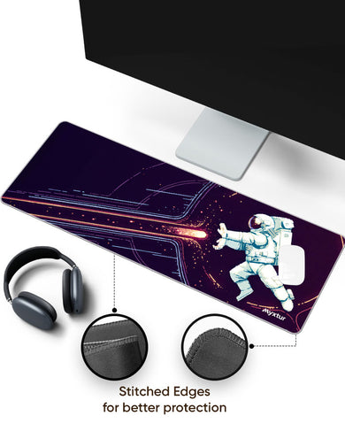 Astronaut Kamehameha Panaroma Desk Mat