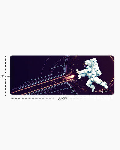 Astronaut Kamehameha Panaroma Desk Mat