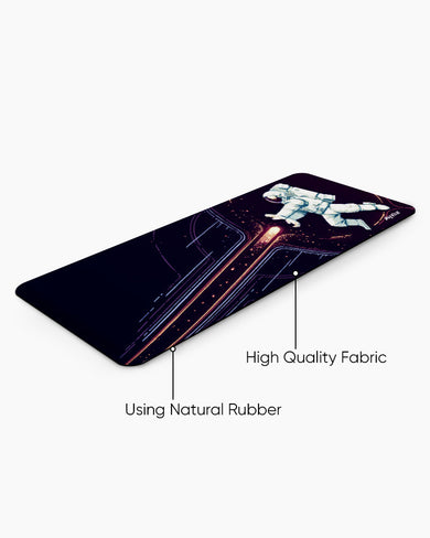 Astronaut Kamehameha Panaroma Desk Mat