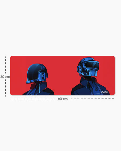 Daft Punk-Interstellar Grooves Panaroma Desk Mat