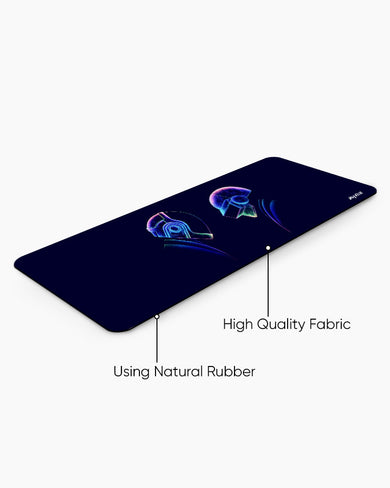 Daft Punk-Robots of Sound Panaroma Desk Mat