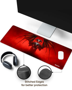 Diablo-Lilith Rises Panaroma Desk Mat Stitched 1