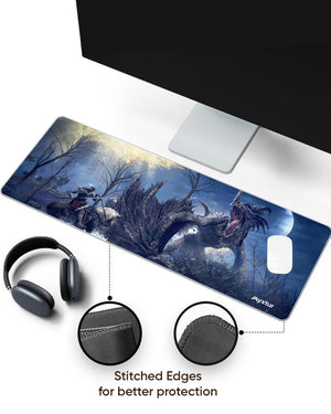 Dragon Agheel Panaroma Desk Mat Stitched 1