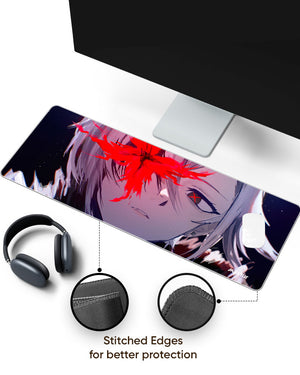 Cursed Eye Arlecchino Panaroma Desk Mat Stitched 1