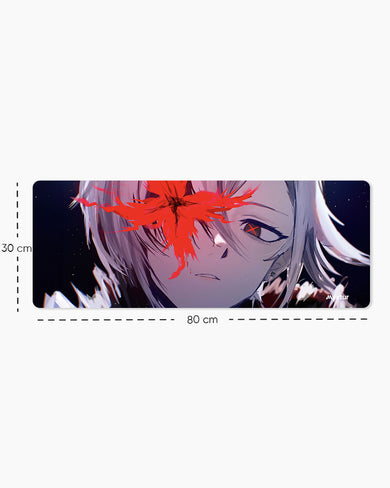 Genshin Impact-Cursed Eye Arlecchino Panaroma Desk Mat