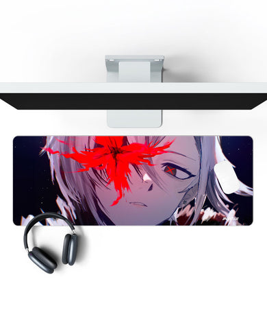 Genshin Impact-Cursed Eye Arlecchino Panaroma Desk Mat