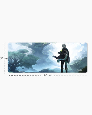 Genshin Impact-Ethereal Alhaitham Panaroma Desk Mat