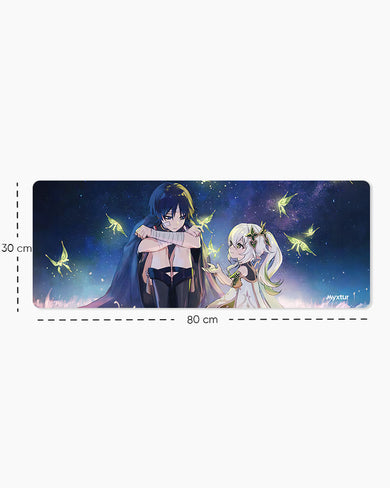 Genshin Impact-Nahida and Wanderer Panaroma Desk Mat