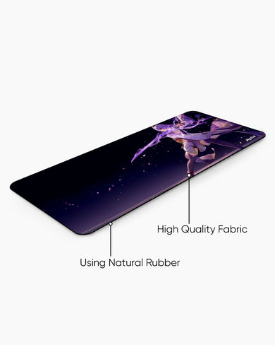 Genshin-Impact-Raiden-Shogun-Charge Panaroma Desk Mat