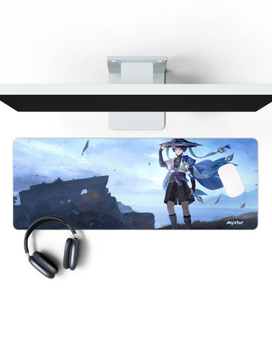 Genshin Impact-Tale of Wanderer Scaramouche Panaroma Desk Mat