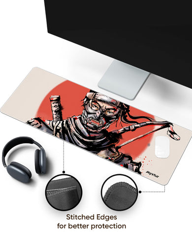 Ghost Of Tsushima-Last Stand for Jin Panaroma Desk Mat