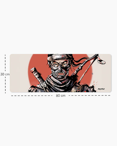 Ghost Of Tsushima-Last Stand for Jin Panaroma Desk Mat