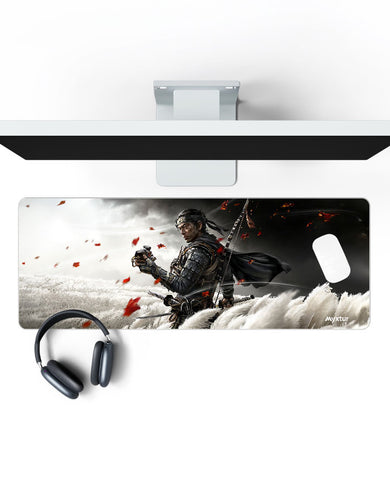 Ghost Of Tsushima-Warrior Resolve Panaroma Desk Mat