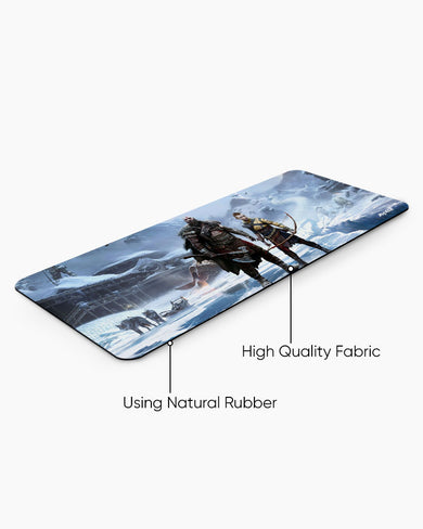 God of War-Shores of Ragnarok Panaroma Desk Mat