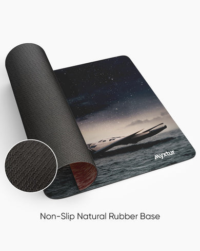 Interstellar-Alien Tidal World Panaroma Desk Mat