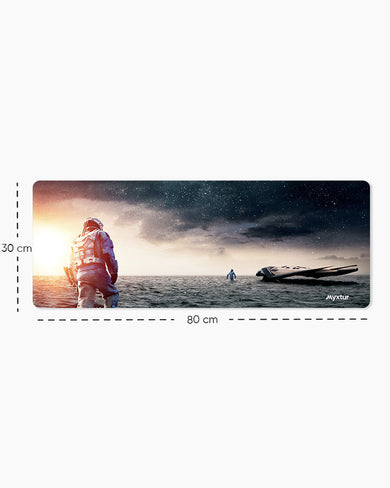 Interstellar-Alien Tidal World Panaroma Desk Mat