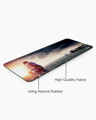 Interstellar-Alien Tidal World Panaroma Desk Mat