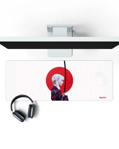 Katana Blossom Panaroma Desk Mat