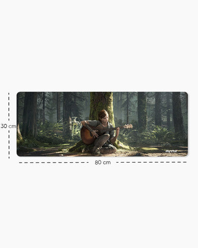 Last of Us-Echoes of Ellie Panaroma Desk Mat