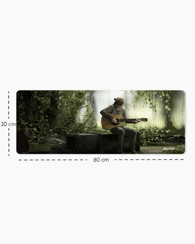 Last of Us-Ellie Take on Me Panaroma Desk Mat