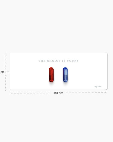 The Matrix-The Choice is Yours Panaroma Desk Mat