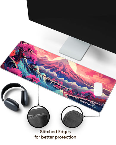 Japanese Alpine Dream [BREATHE] Panaroma Desk Mat