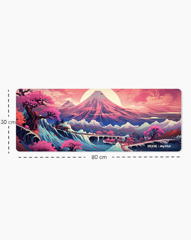Japanese Alpine Dream [BREATHE] Panaroma Desk Mat