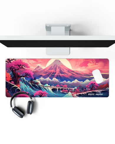 Japanese Alpine Dream [BREATHE] Panaroma Desk Mat