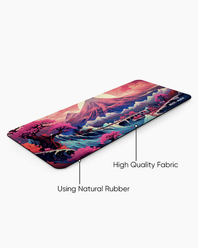 Japanese Alpine Dream [BREATHE] Panaroma Desk Mat