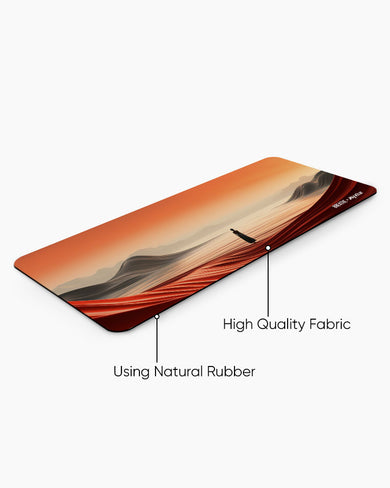 Lady of the Dunes [BREATHE] Panaroma Desk Mat